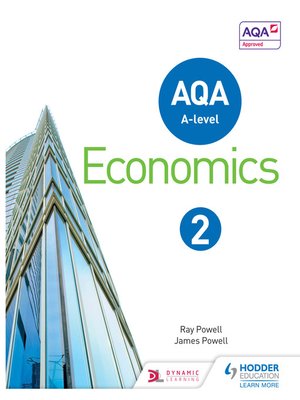 cover image of AQA A-level Economics Book 2